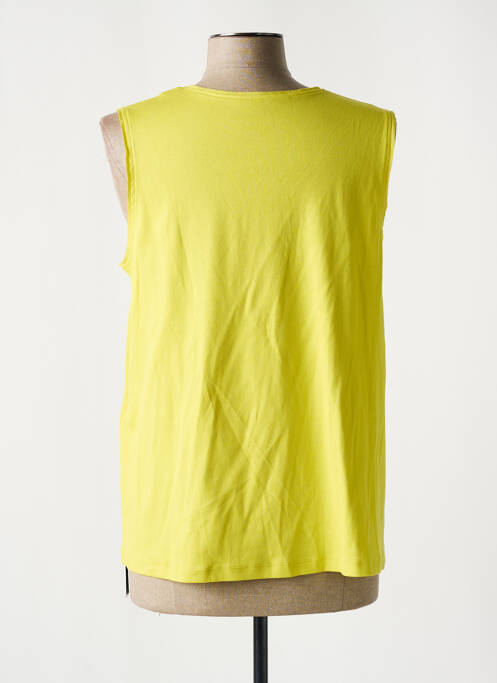 Maiou croială dreaptă fără mâneci galben MARC CAIN femme