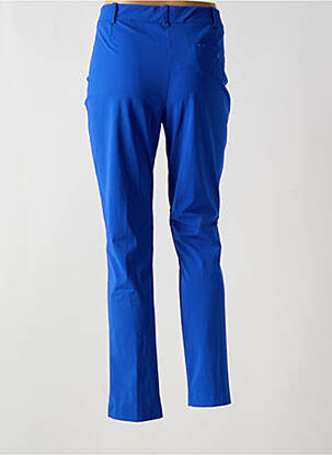 Pantalon slim elasticitate mărime normală albastru INDIES femeie