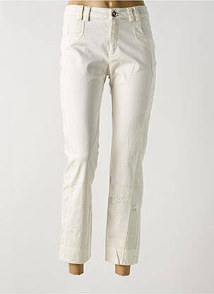 Pantalon 7/8 alb ELISA CAVALETTI femeie