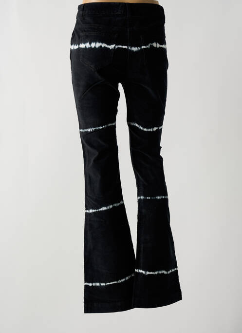 Pantalon evazat negru LAUREN VIDAL femeie