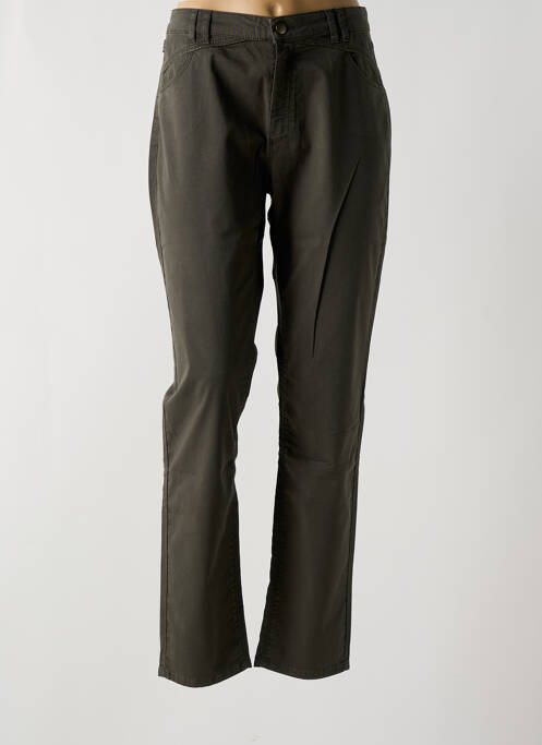 Pantalon drept verde ONE STEP femeie