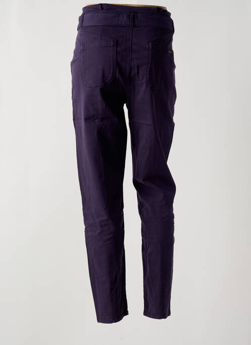 Pantalon slim violet ONE STEP femeie
