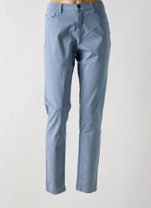 Pantalon slim albastru EMPORIO ARMANI femeie