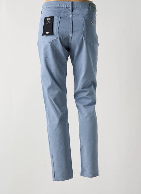 Pantalon slim albastru EMPORIO ARMANI femeie