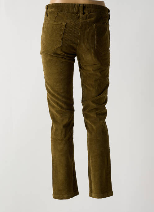 Pantalon slim verde LAUREN VIDAL femeie