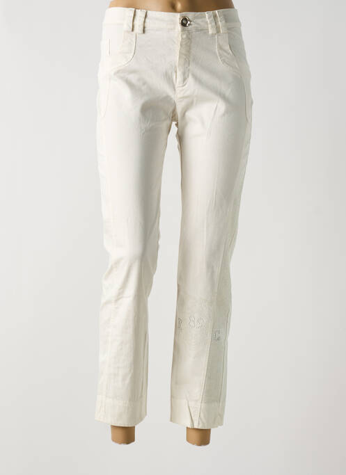 Pantalon 7/8 alb ELISA CAVALETTI femeie