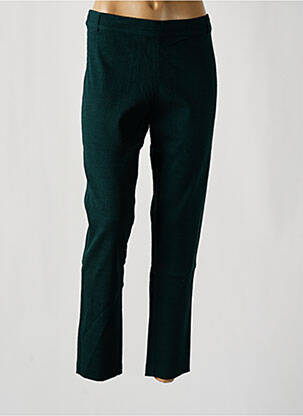 Pantalon 7/8 talie înaltă talie înaltă verde I.CODE (By IKKS) femeie