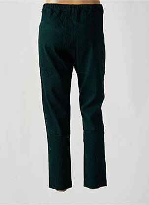 Pantalon 7/8 talie înaltă talie înaltă verde I.CODE (By IKKS) femeie