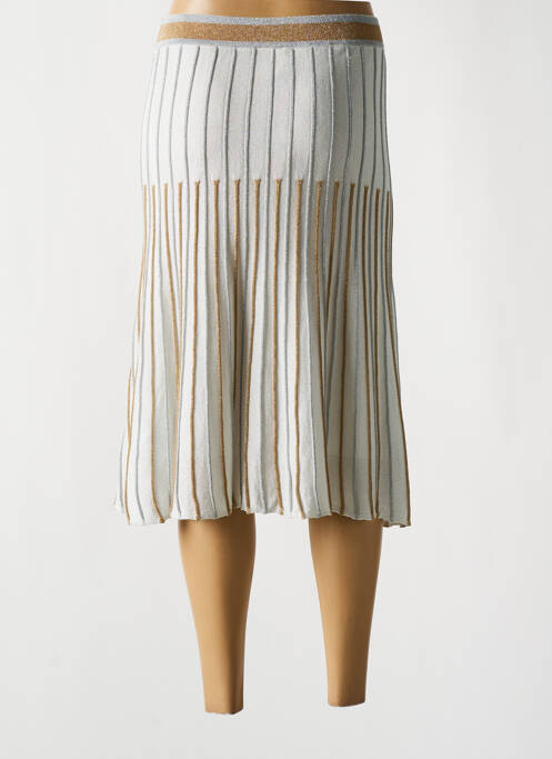 Fustă midi gri JEI'S BY LETIZIA DENARO femeie