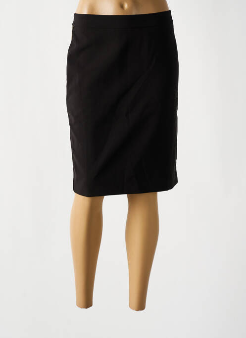 Fustă midi negru LAUREN VIDAL femeie