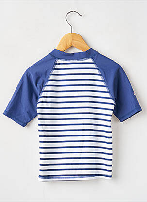 Tricou elasticitate mâneci scurte albastru WEEK END A LA MER băiat