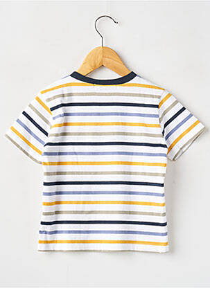 Tricou elasticitate mâneci scurte albastru WEEK END A LA MER băiat