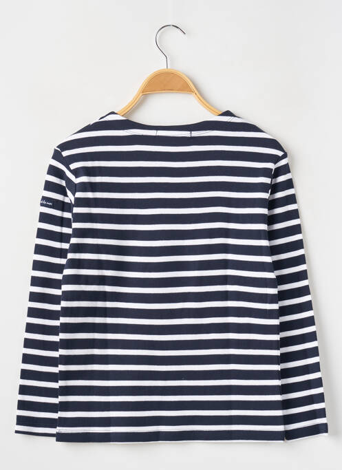 Tricou albastru închis WEEK END A LA MER băiat