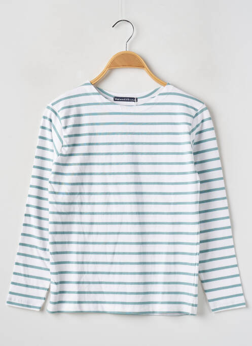 Tricou verde WEEK END A LA MER fată