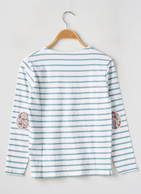 Tricou verde WEEK END A LA MER fată