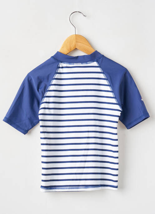 Tricou albastru WEEK END A LA MER băiat