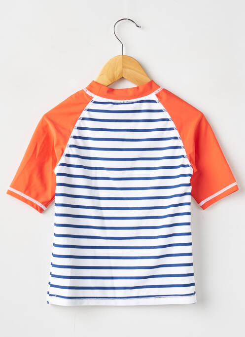 Tricou portocaliu WEEK END A LA MER băiat