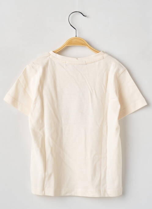 Tricou bej WEEK END A LA MER băiat