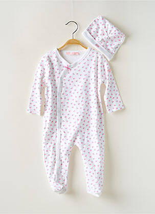 Pijama roz WEEK END A LA MER fată