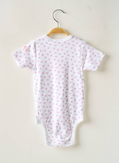 Body de lenjerie roz WEEK END A LA MER fată