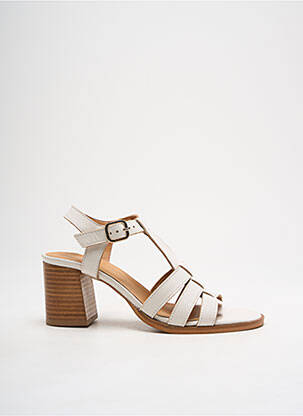 Sandale/Pantofi decupați alb ALIWELL femeie