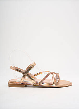 Sandale/Pantofi decupați roz REQINS femeie