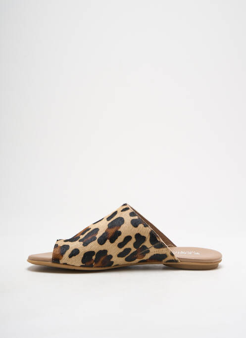 Șlapi bej REQINS femeie