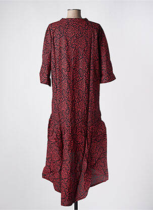 Rochie midi mâneci 3/4 mâneci 3/4 roșu SINOE BY BAMBOO'S femeie
