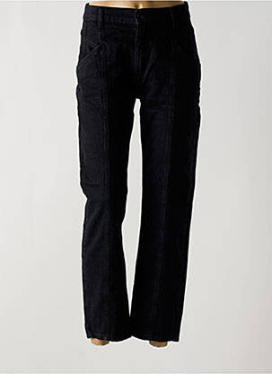 Blugi cu croială dreaptă negru ASTRID BLACK LABEL femeie