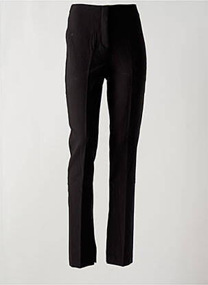 Pantalon slim talie înaltă talie înaltă negru MANGO femeie
