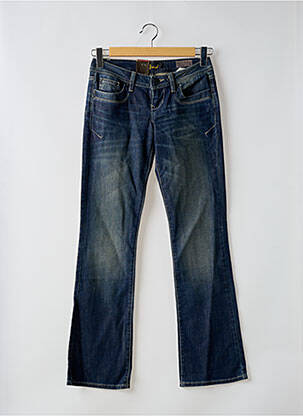 Blugi bootcut elasticitate talie joasă albastru LTB femeie