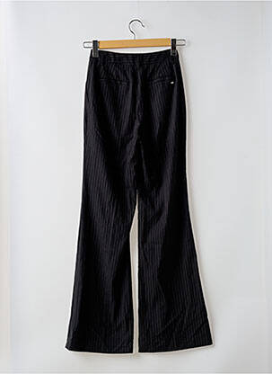 Pantalon evazat elasticitate talie înaltă negru PLEASE femeie