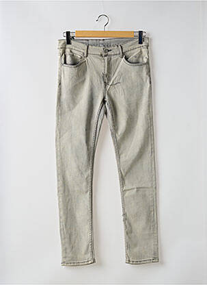 Blugi skinny gri CHEAP MONDAY bărbat