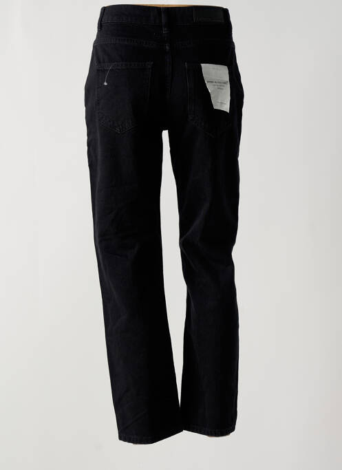 Blugi cu croială dreaptă talie înaltă talie înaltă negru ASTRID BLACK LABEL femme