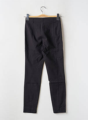 Pantalon slim talie înaltă talie înaltă negru MANGO femeie