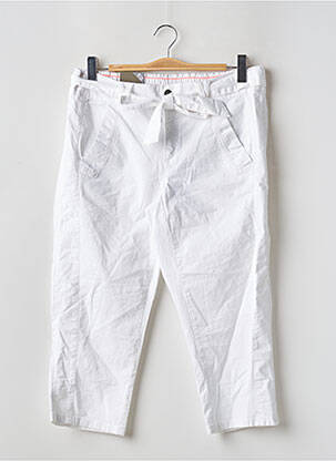 Pantalon trei sferturi alb STREET ONE femeie