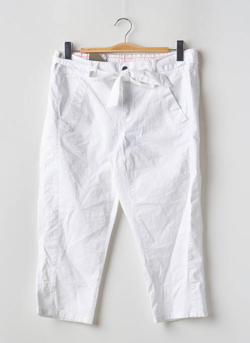 Pantalon trei sferturi alb STREET ONE femeie