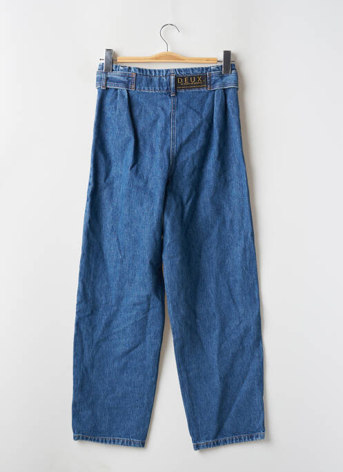 Blugi cu croială dreaptă albastru DEUX. BY ELINE DE MUNCK femeie