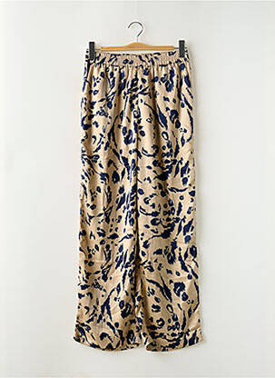 Pantalon larg bej VERO MODA femeie