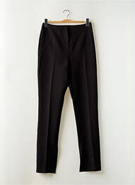 Pantalon drept elasticitate talie înaltă negru MANGO femeie