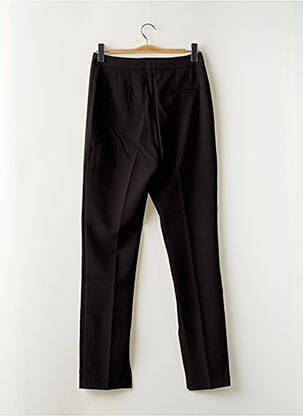 Pantalon drept elasticitate talie înaltă negru MANGO femeie