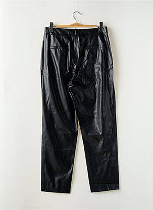 Pantalon drept talie cu cleme talie înaltă negru ONLY femeie