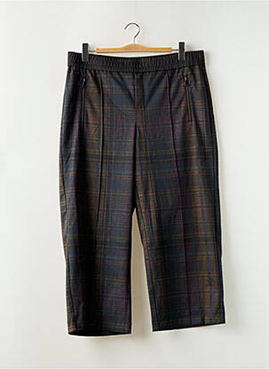 Pantalon 7/8 talie înaltă talie înaltă negru STREET ONE femeie