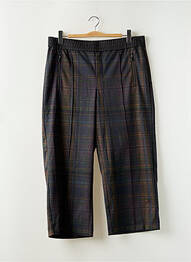 Pantalon 7/8 talie înaltă talie înaltă negru STREET ONE femeie