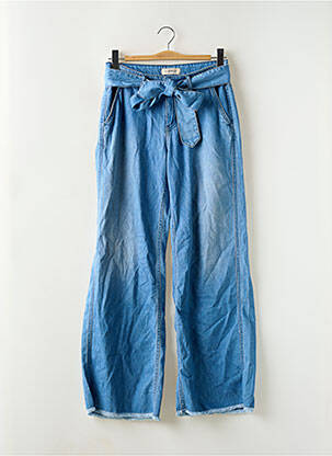 Blugi cu croială largă albastru BSB femeie