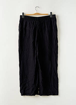 Pantalon 7/8 țesătură poplin mărime normală negru STREET ONE femeie