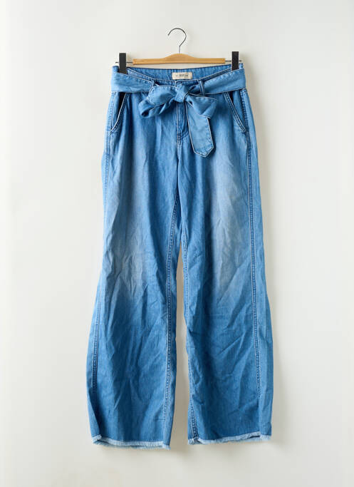 Blugi cu croială largă albastru BSB femeie