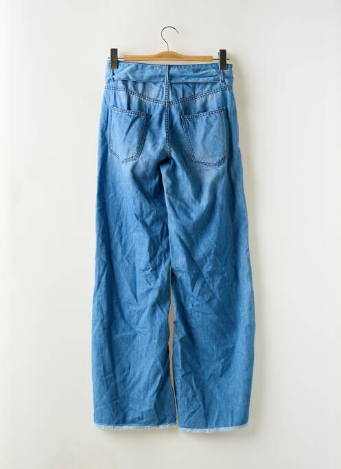 Blugi cu croială largă albastru BSB femeie