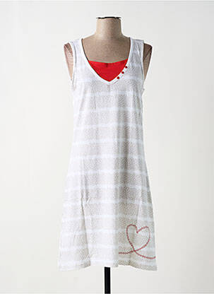 Cămașă de noapte alb ROSE POMME femeie