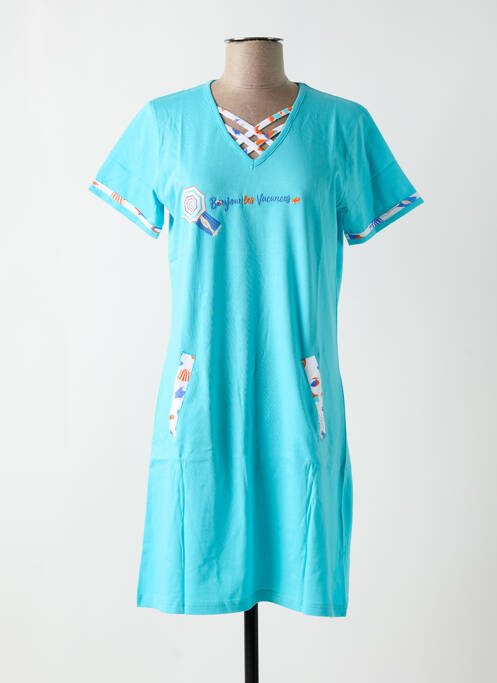 Cămașă de noapte albastru ROSE POMME femeie